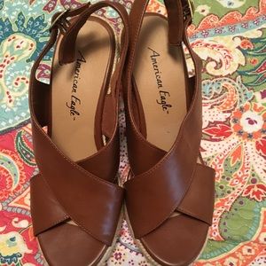 Brown American Eagle Wedges